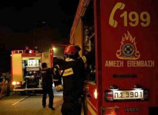 ΑΛΙΑΡΤΟΣ: Τυλίχθηκε στις φλόγες αποθήκη με ζωοτροφές