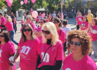 «Pink the city» – Το Αγρίνιο για τον μήνα πρόληψης για τον καρκίνο του μαστού «βάφτηκε» ροζ