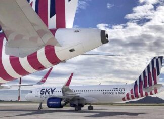 To “άνοιγμα των φτερών” της SKY Εxpress: Από 0,5 εκατ. επιβάτες το 2017, σε 3+ εκατ. το 2022