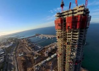 Riviera Tower: Ψήλωσε κι άλλο ο ουρανοξύστης – Αντίστροφη μέτρηση για την ολοκλήρωση, 10 όροφοι απομένουν