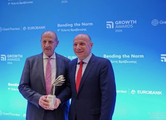 Η ΠΙΝΔΟΣ στους 6 κορυφαίους Growth Winners των Growth Awards 2026
