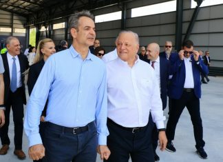 Παρουσία του πρωθυπουργού Κυριάκου Μητσοτάκη τα εγκαίνια στο νέο εργοστάσιο της METLEN στον Βόλο