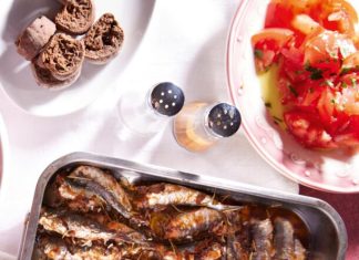 Σαρδέλες φουρνιστές και τραγανές